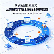淮南建站-网站改版注意事项：从调研到平稳上线的全流程指南