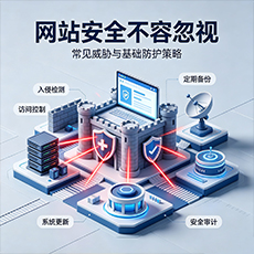 淮南建站-网站安全不容忽视：常见威胁与基础防护策略