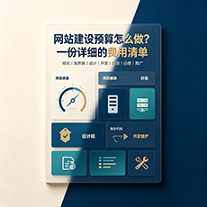淮南建站-网站建设预算怎么做？一份详细的费用清单