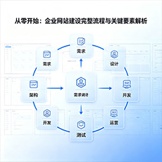 八公山建站-从零开始：企业网站建设完整流程与关键要素解析