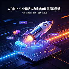 淮南建站-从0到1：企业网站冷启动期的流量获取策略