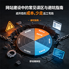 八公山建站-网站建设中的常见误区与避坑指南