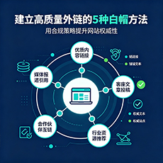 谢家集建站-建立高质量外链的5种白帽方法